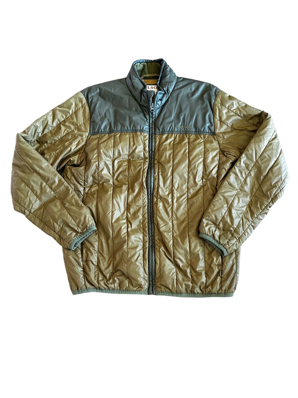 Filson Ultralight Jacket Men’s Large Dark Olive PrimaLoft Cordura